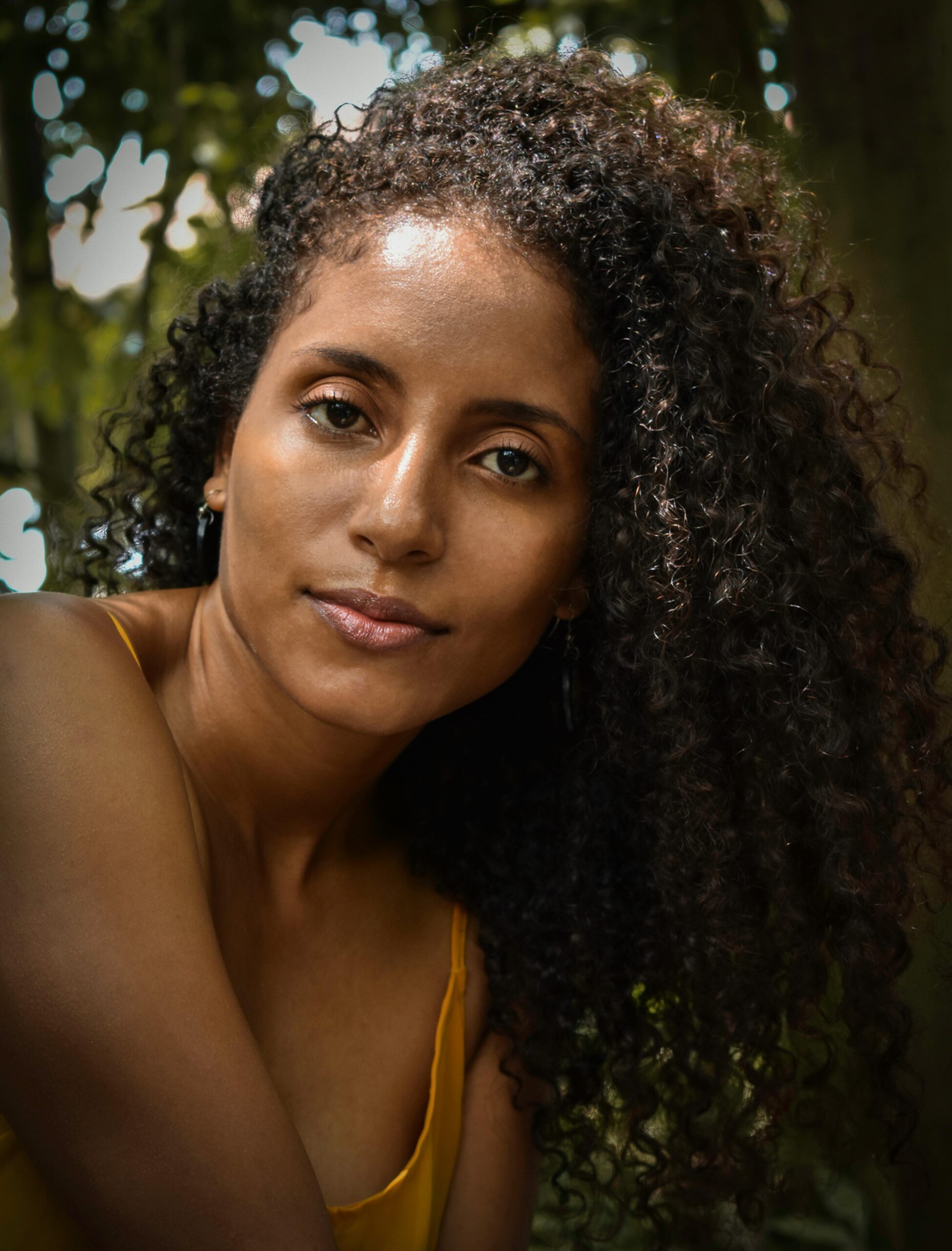 Elegant Afro styling